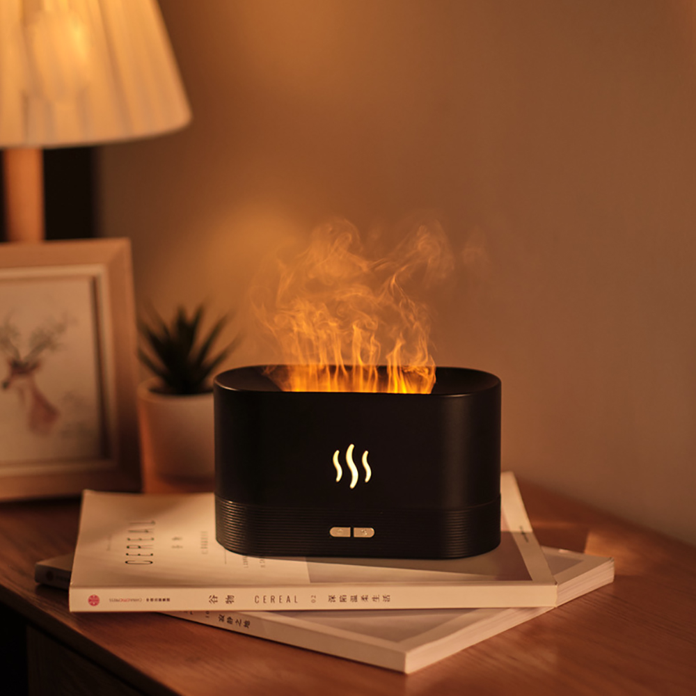 Flame Aroma Essential Oil Diffuser and Air Humidifier